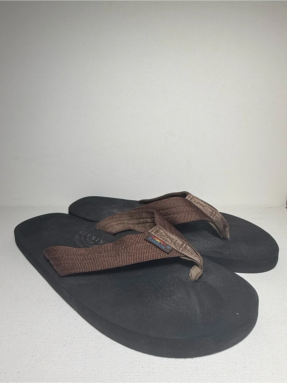 Rainbow Sandals Men's Cloud Sandals, Brown/Black, Men's M / 8.5-9.5